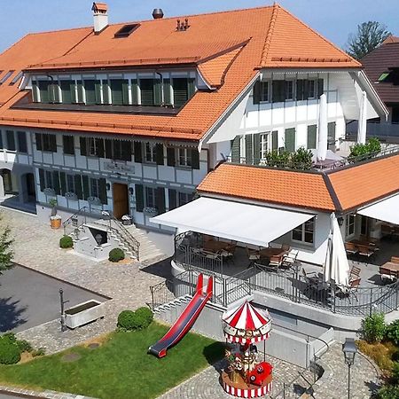 Gasthof Zum Schluessel La Meridienne Fribourg Sa Ueberstorf Екстериор снимка