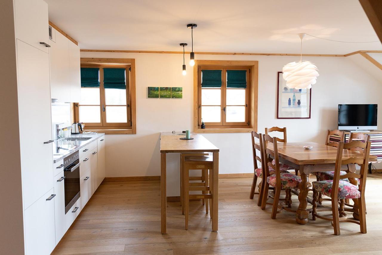 Gasthof Zum Schluessel La Meridienne Fribourg Sa Ueberstorf Екстериор снимка