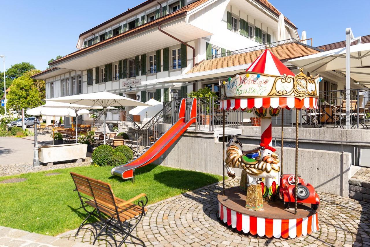 Gasthof Zum Schluessel La Meridienne Fribourg Sa Ueberstorf Екстериор снимка