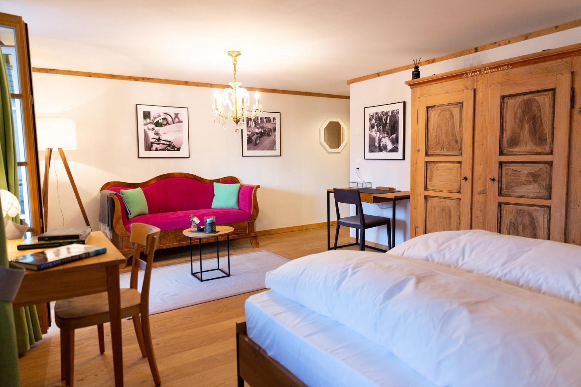 Gasthof Zum Schluessel La Meridienne Fribourg Sa Ueberstorf Стая снимка